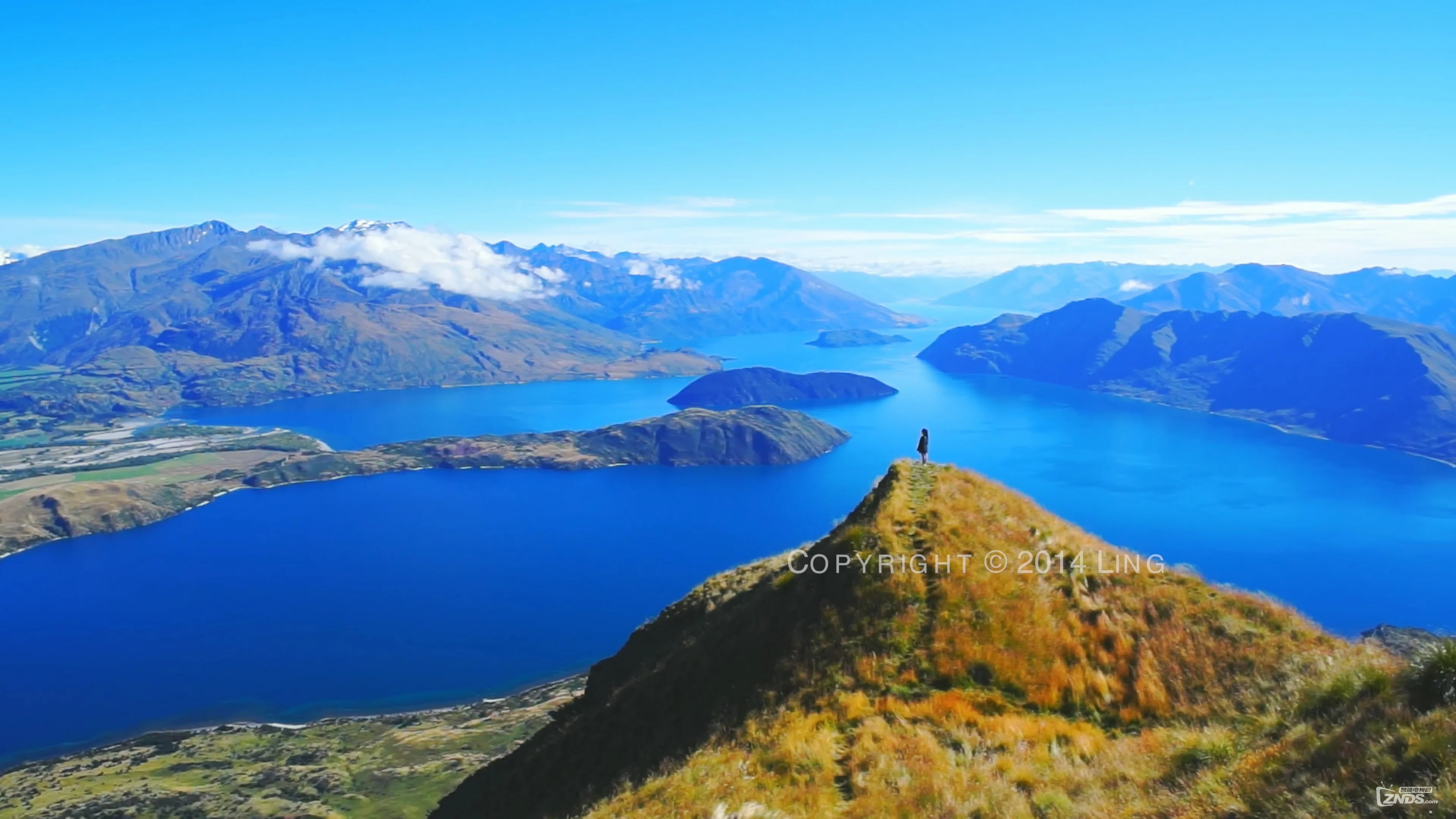 4k高清纯净美丽国度新西兰游记2160pmp4196gb