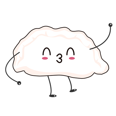 饺子手绘图片大全