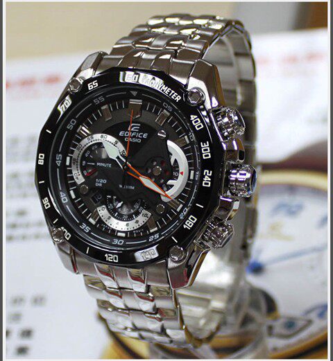 卡西欧ef550d手表红牛限量防水夜光光大表盘石英日韩腕表