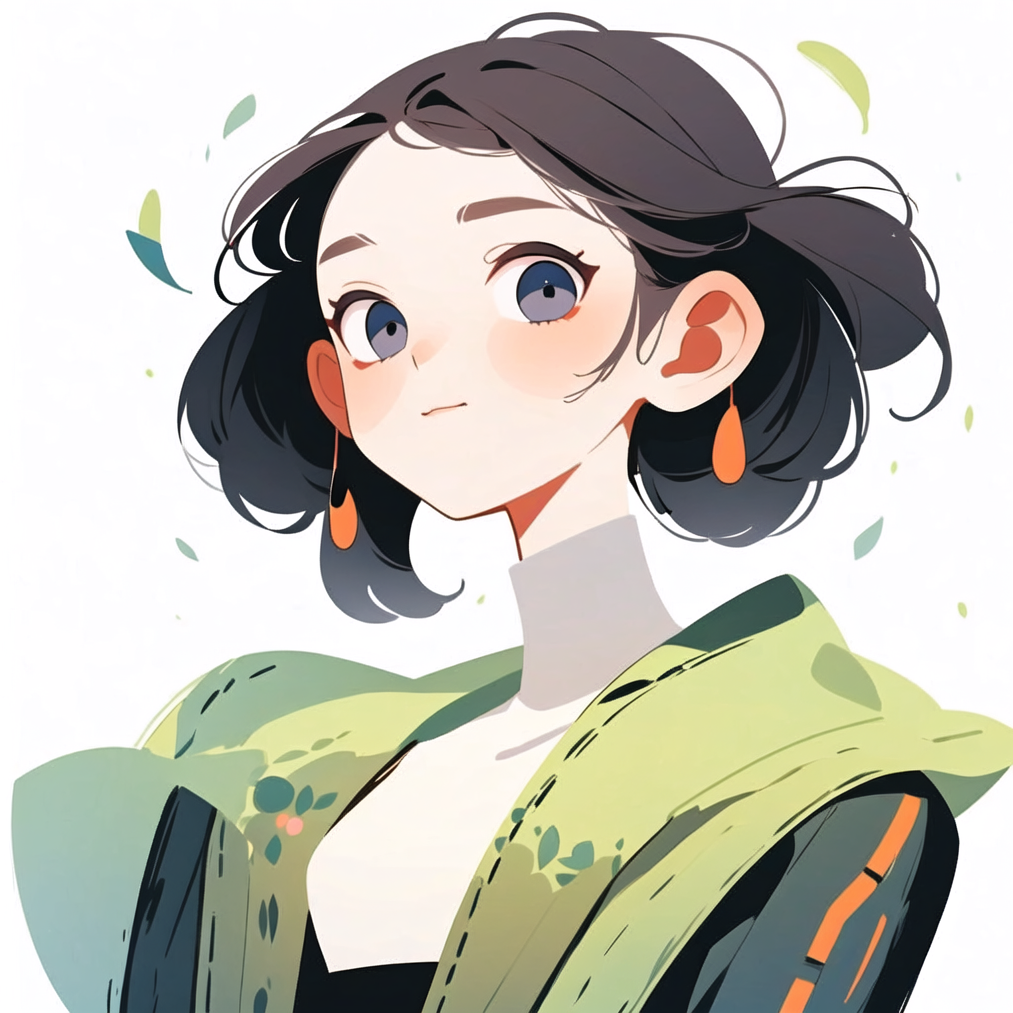 微信头像|极简扁平插画风格95 极简扁平插画风格头像来啦～这种风格