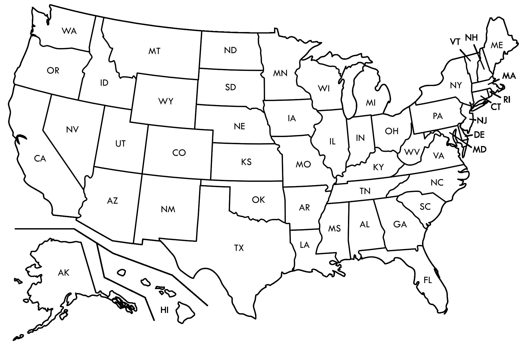usa map outline png