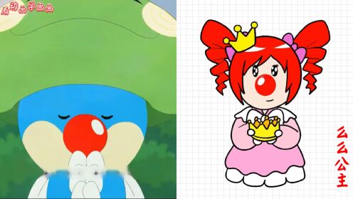 看动漫学画画,摩尔庄园简笔画,英雄美人两不误