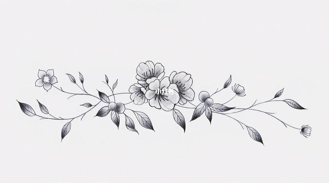 臂环花环纹身客稿