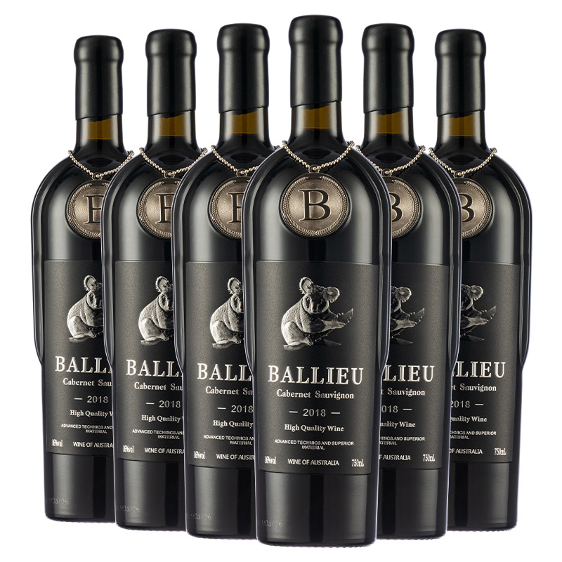 澳大利亚进口红酒高度16度考拉红酒葡萄酒礼盒装整箱批发直播代发