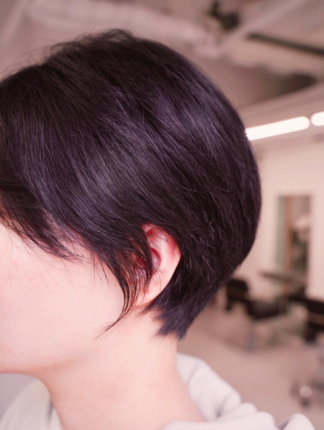 短发分享困扰多年的沙发找到最好的短发