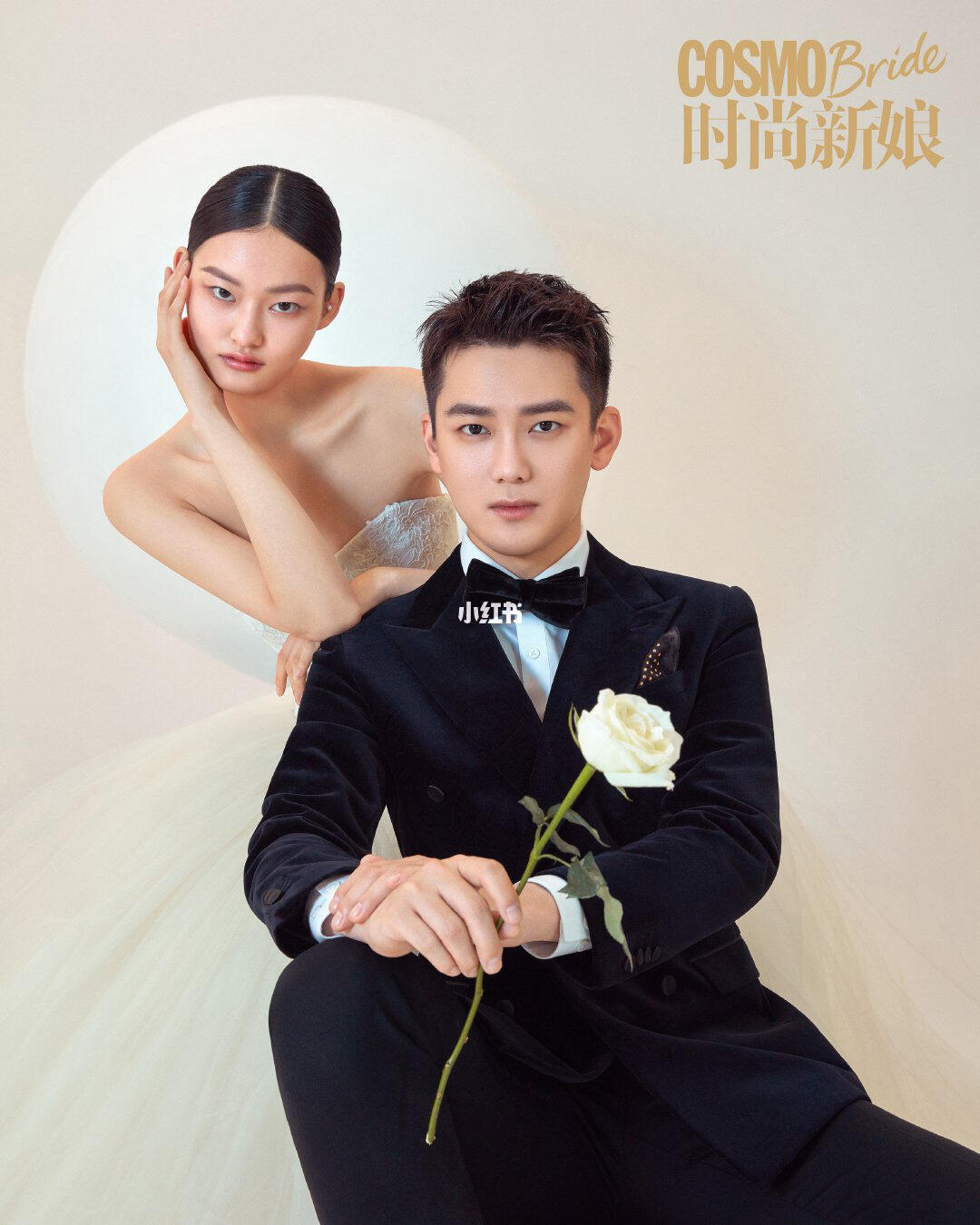 啊～熊新郎太好看了,熊梓淇明星婚纱照广告片