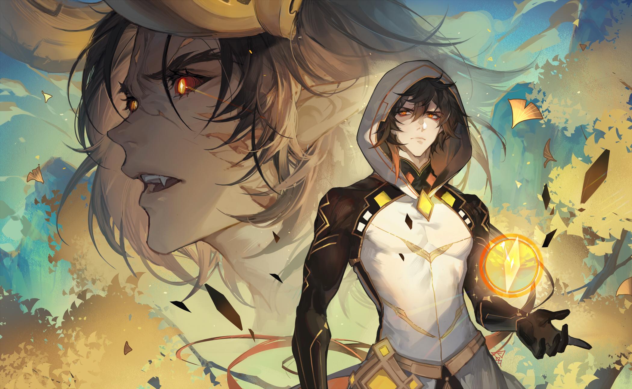 原神钟离有哪些特别好看的壁纸? - 知乎
