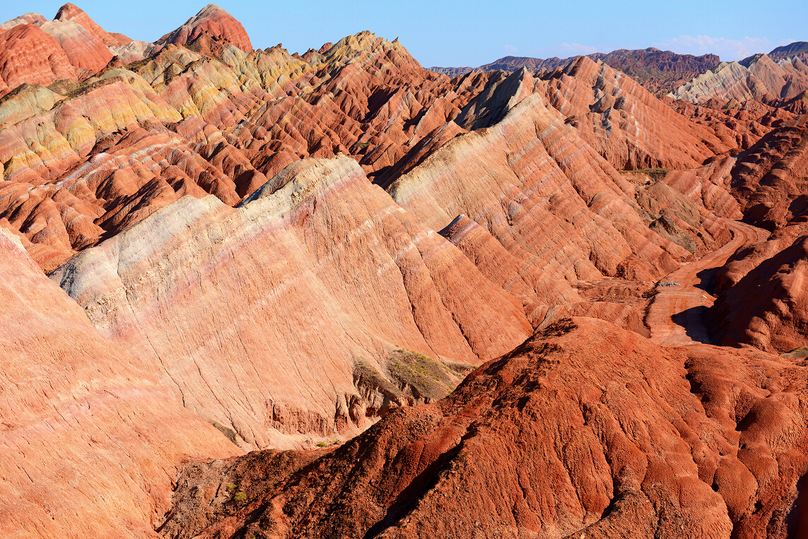 甘肃省张掖市七彩丹霞地貌地质公园 __________ 于贤娇 摄影
