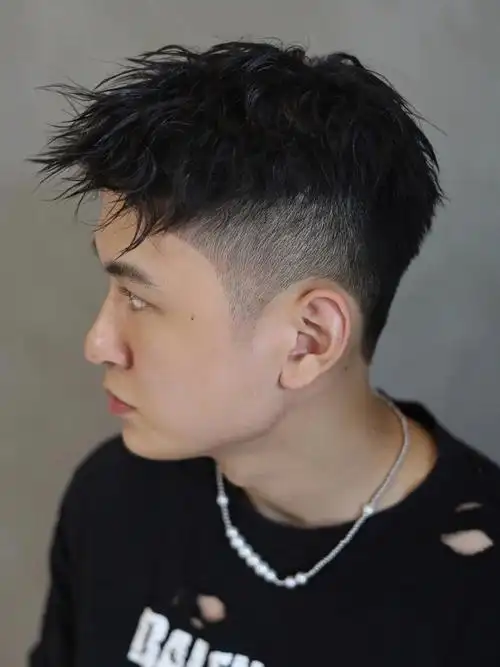 初秋男生必备摩根烫发