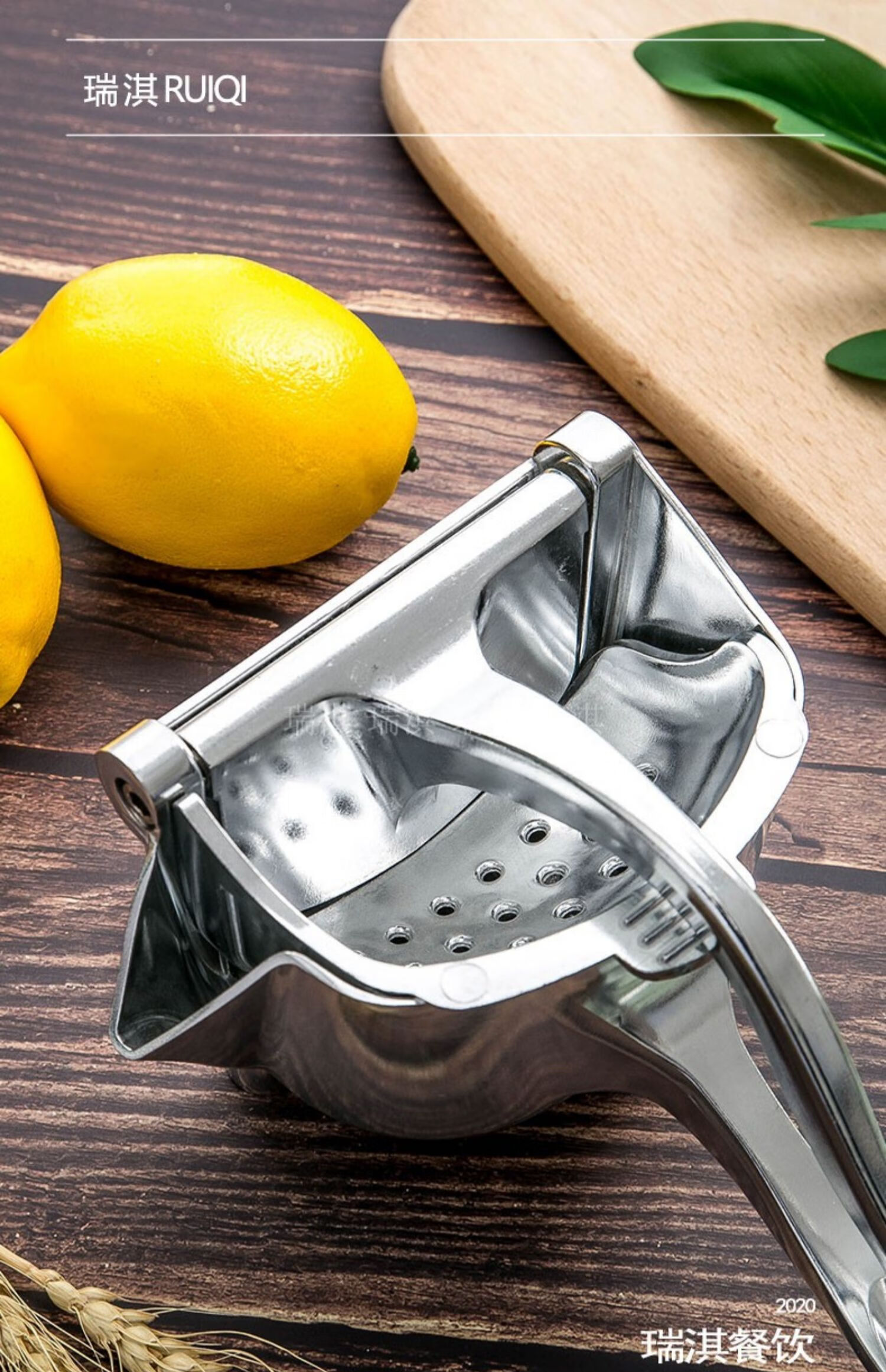 304不锈钢德国手动榨汁机挤压器手压加厚多功能柠檬水果橙汁神器糖蚁