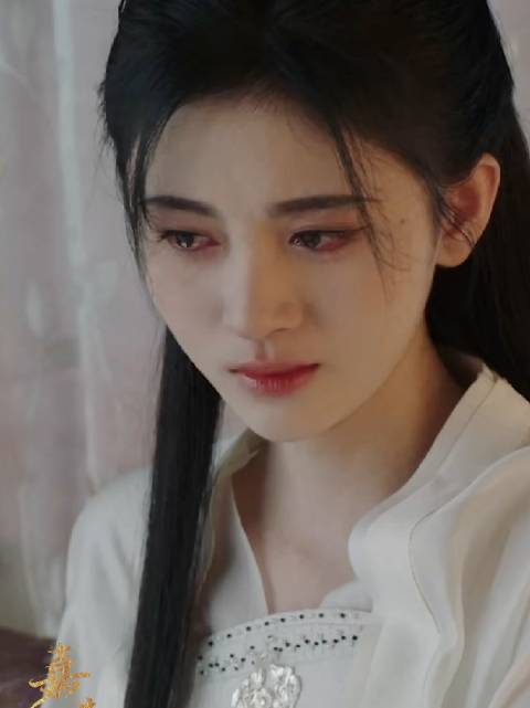 鞠婧祎哭戏破碎感