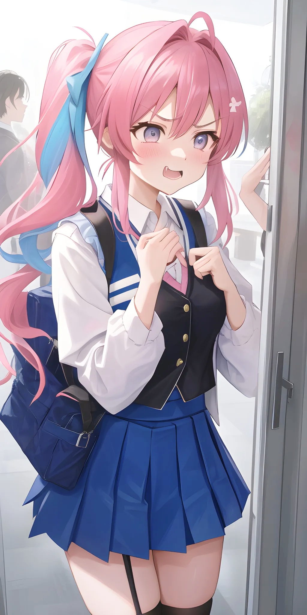 可可爱爱的动漫少女#ai共创计划# #二次元