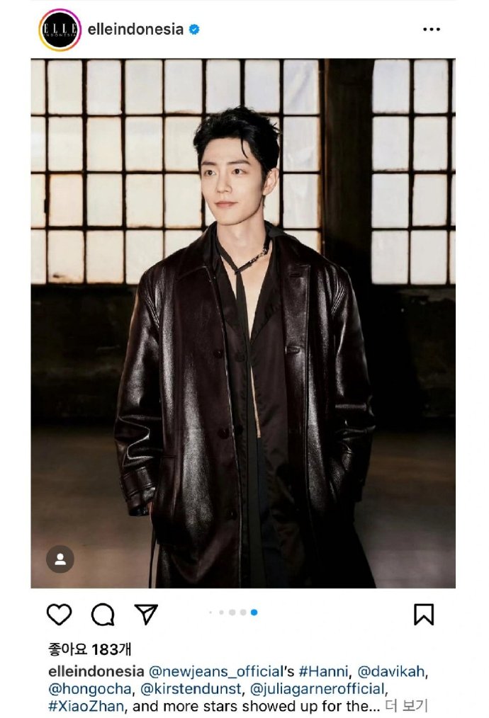 肖战##肖战米兰时装周