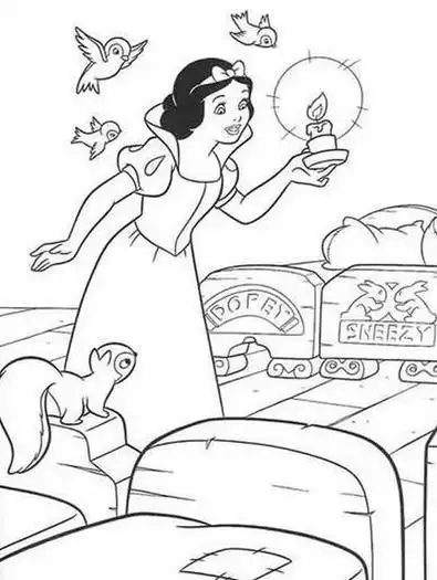 《白雪公主》运用黑色 幽默的元素,戏仿经典格林童话,形成独树一帜的