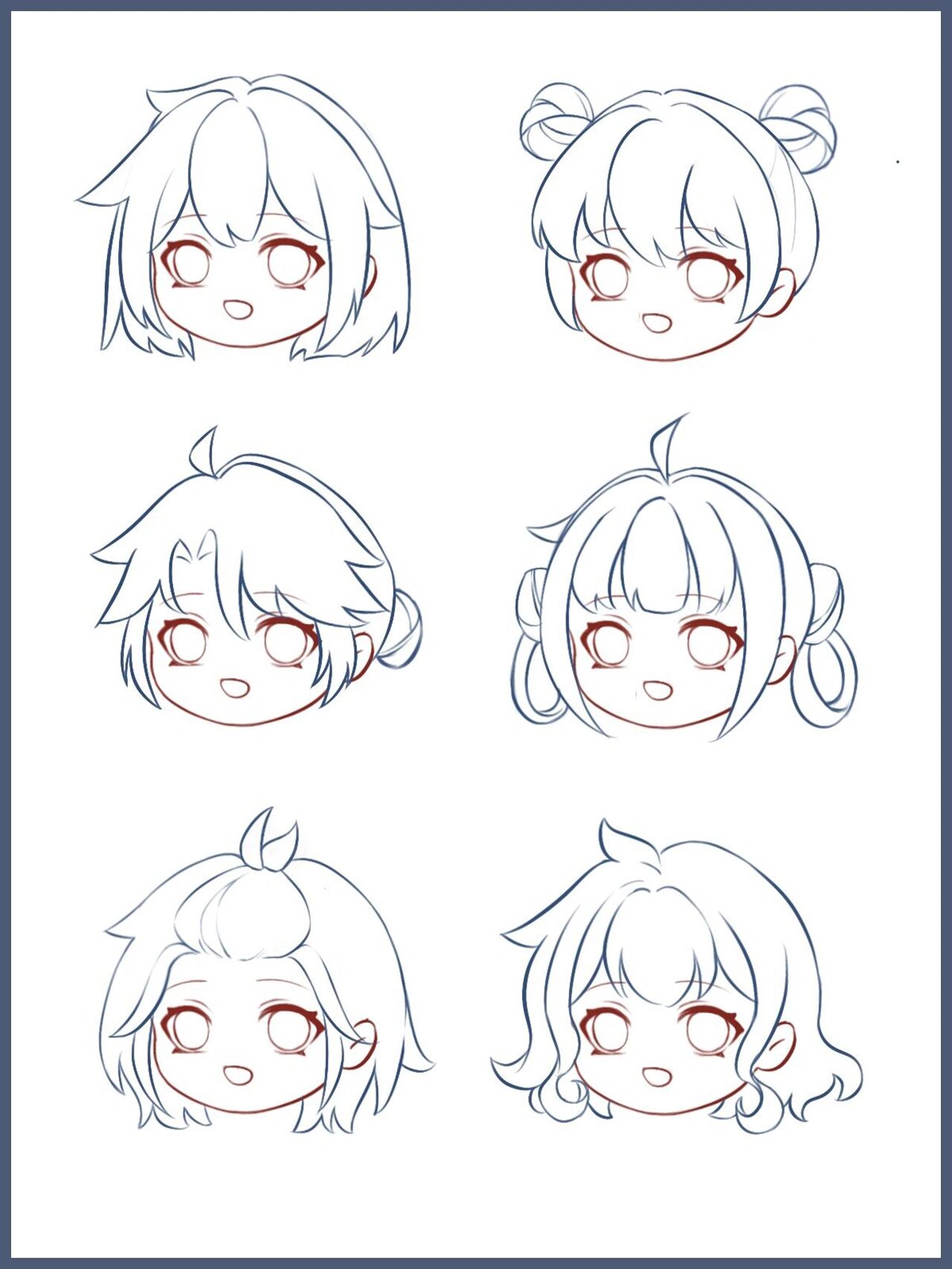 procreate保姆级教程 前面教了大家头发的画法,不知道宝子们有没有