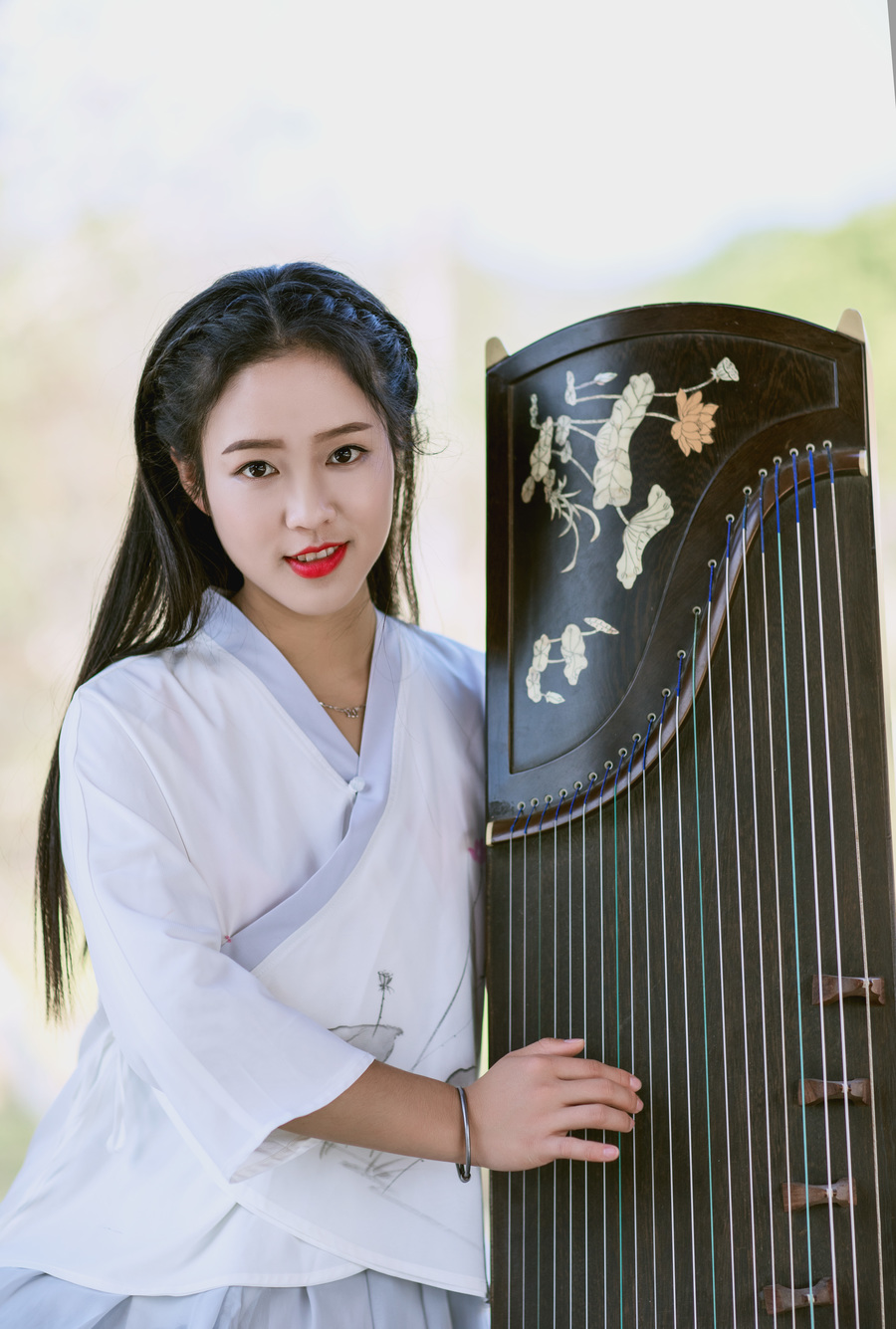 【如影原创】古筝美女