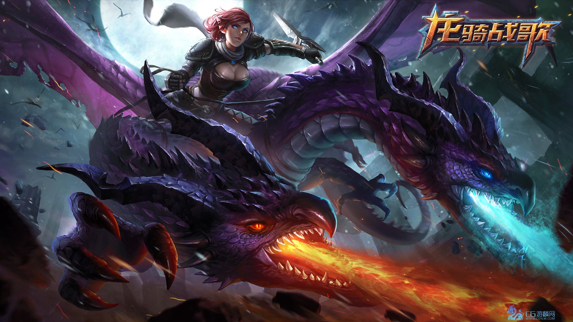 moba类游戏高清角色海报壁纸原画316p