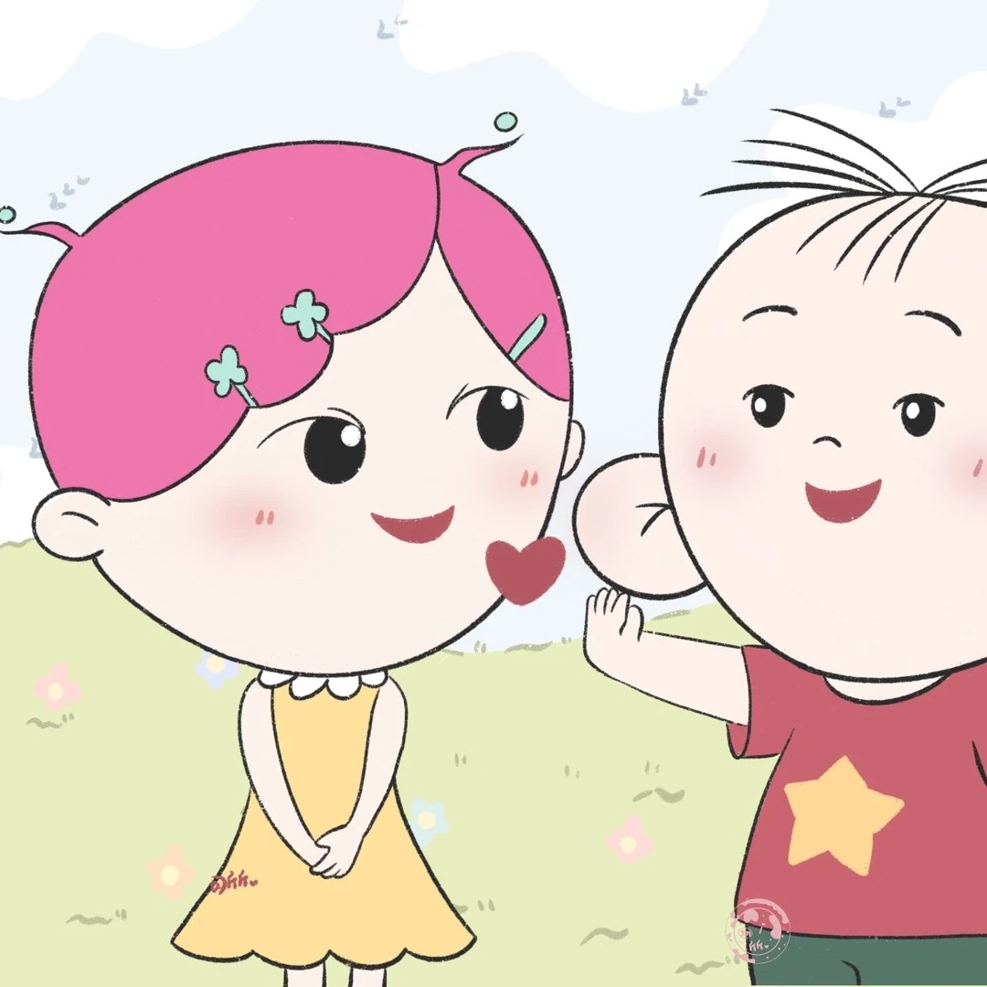 procreate  #情侣头像