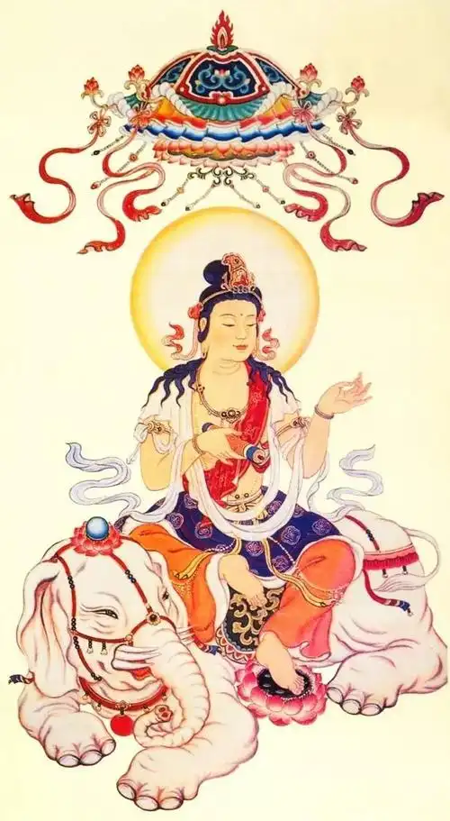 普贤菩萨圣像的供养方法-佛心网