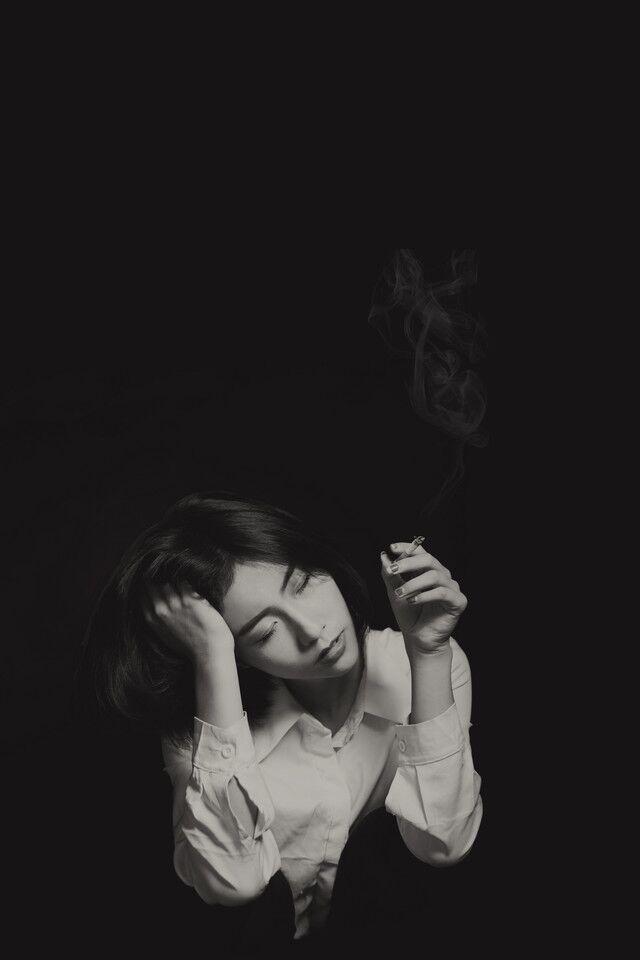 黑白,摄影,人像 - 堆糖,美图壁纸兴趣社区