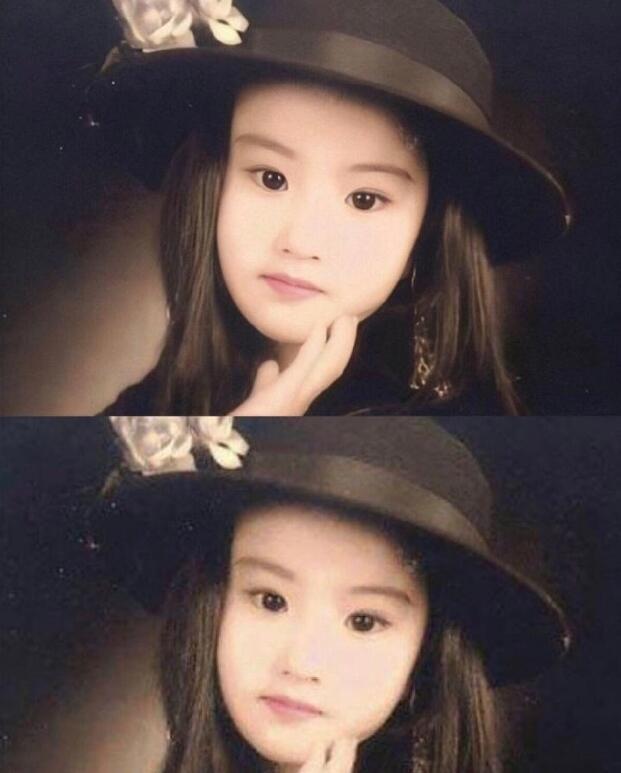 清晰过后的刘亦菲旧图,这是什么神仙颜值, 我慕了@刘亦菲