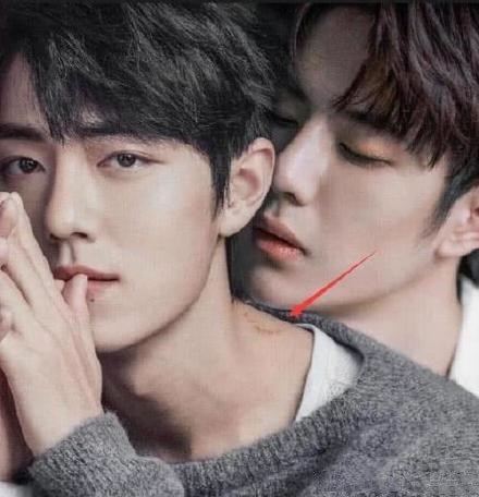 王一博把肖战按在墙上吻(原来肖战是"小三"?