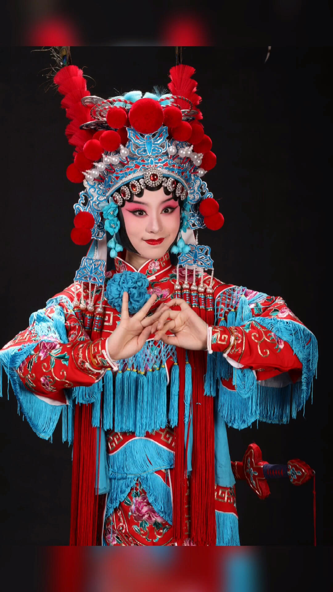 戏曲写真戏曲妆容戏曲演员的日常vlog