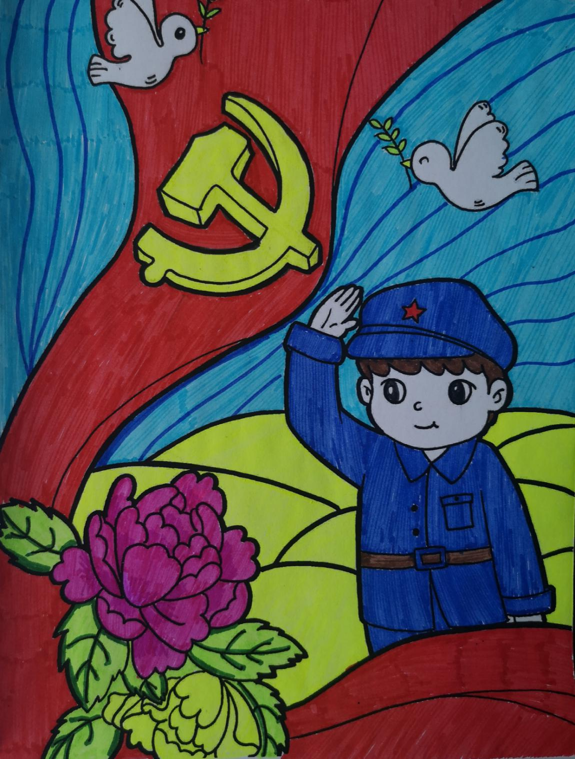 南京金牛湖街道以画诗音为桥推进党史学习教育