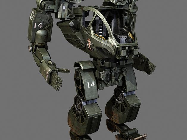 阿凡达机器人模型