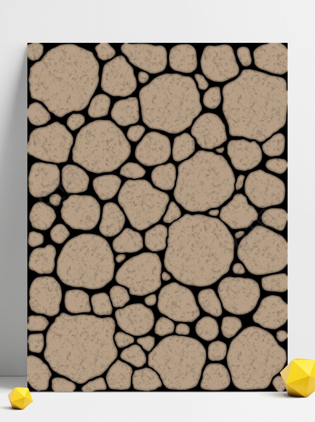 原创土黄色石头墙纹理背景1年前发布