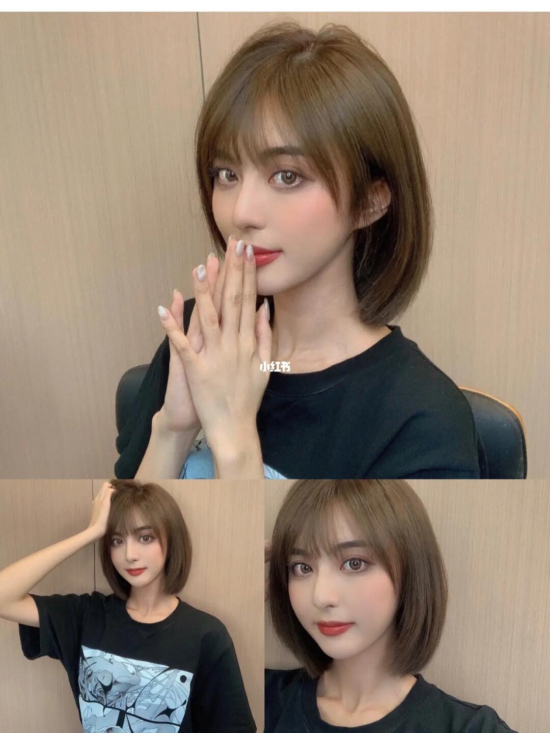 适合长脸圆脸的初恋头短发|显脸小减龄