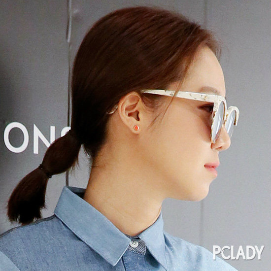 低马尾优雅气质 跟着韩星学"软妹"技