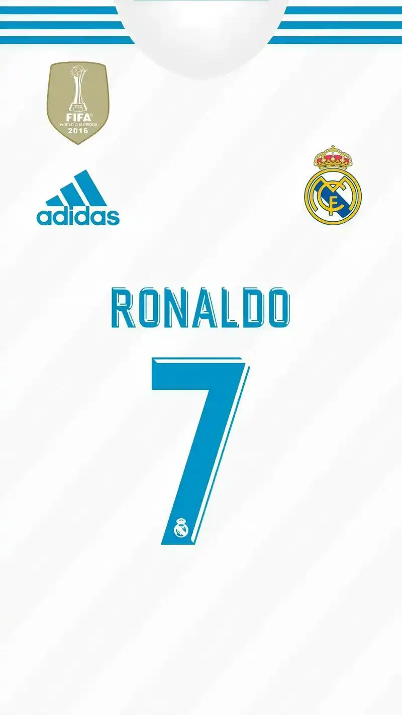 c罗皇马球衣号码壁纸