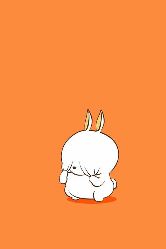 可爱流氓兔,高清图片,手机锁屏桌面-壁纸族