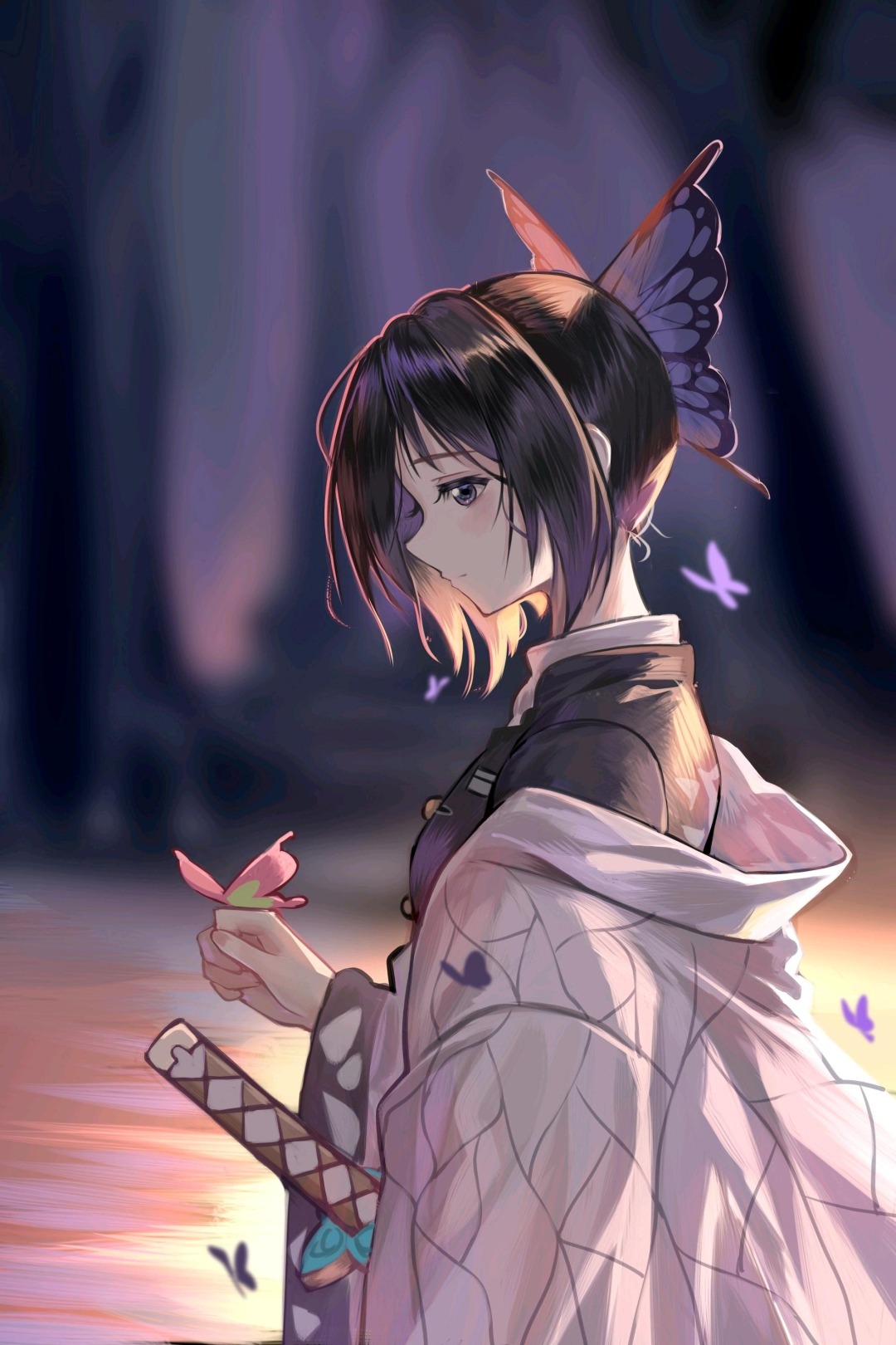 鬼灭之刃蝴蝶忍禁欲图(鬼灭之刃蝴蝶忍去掉上衣)