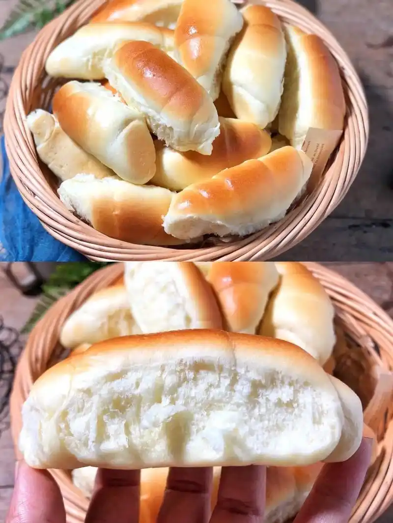 软到怀疑人生～奶香牛角面包7515超详细做法.