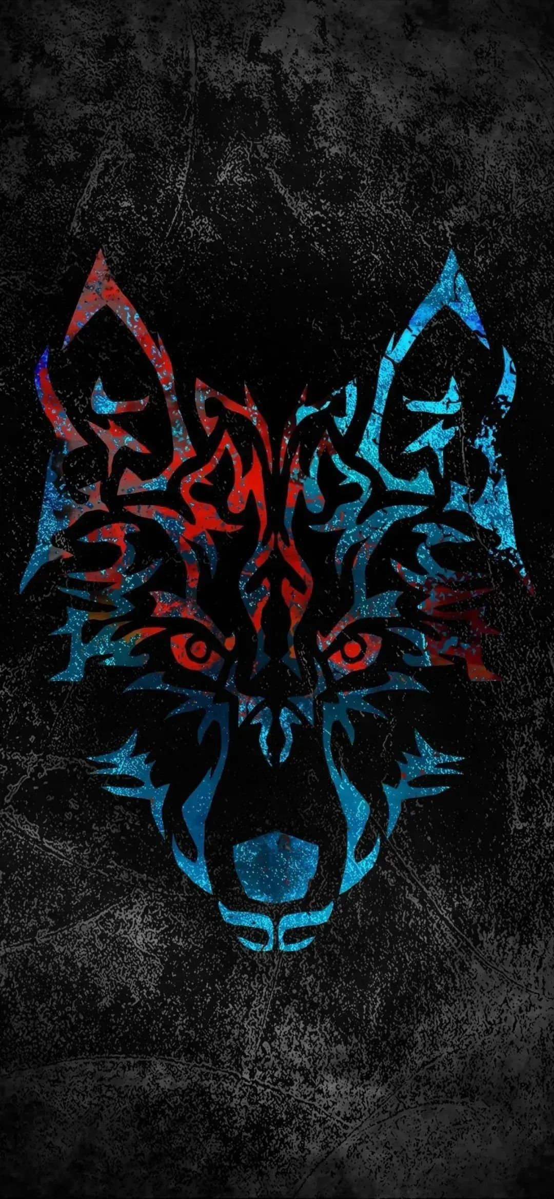 全面屏壁纸高清黑色背景个性壁纸锁屏