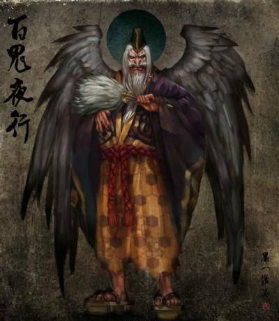 日本传说中的天狗 てんぐ