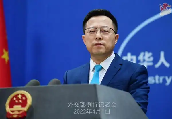 2022年4月1日外交部发言人赵立坚主持例行记者会