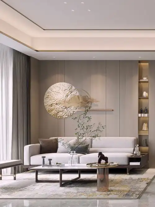 现代轻奢新中式混搭风