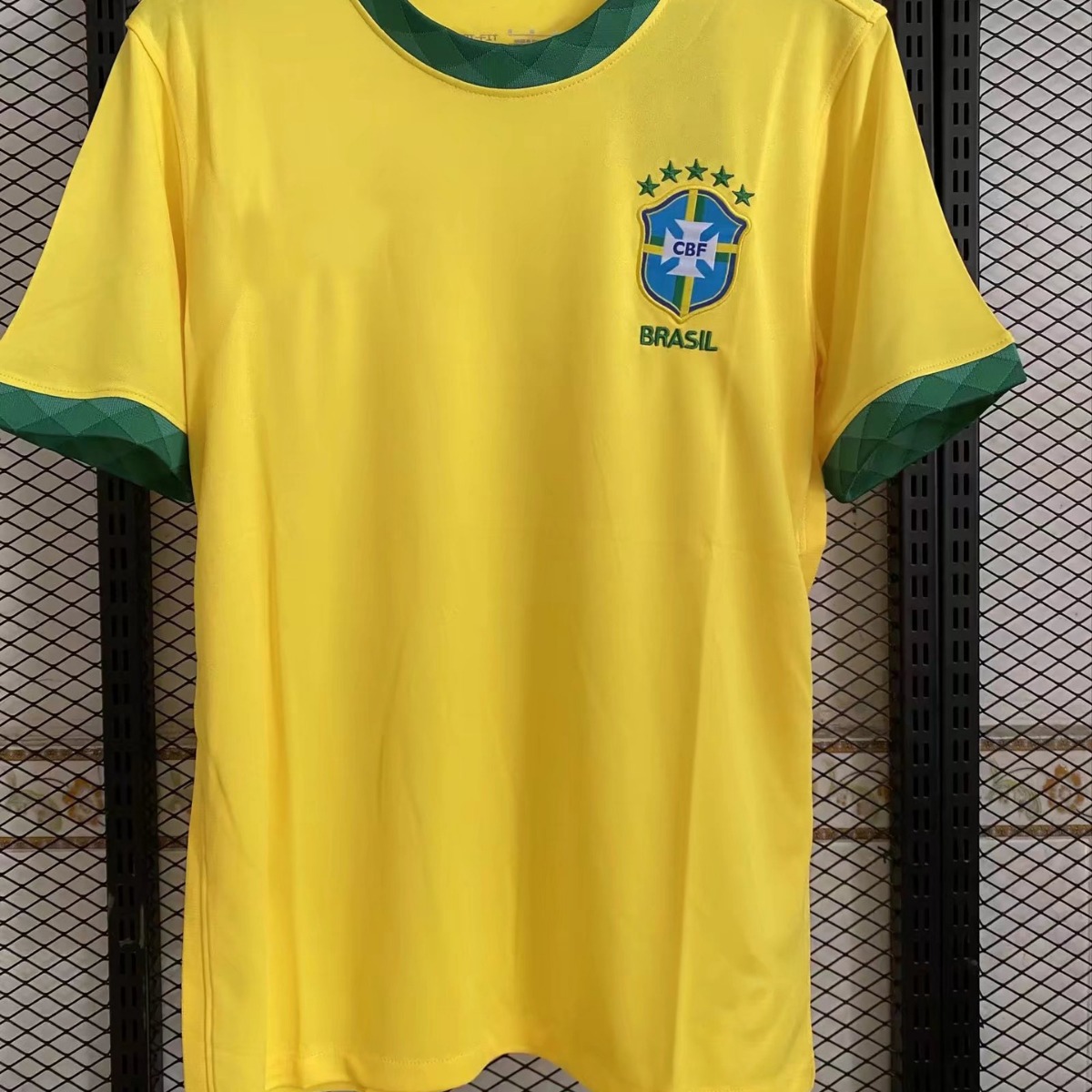 巴西2021美洲杯主客场球衣 球迷版内马尔热苏斯费尔米诺足球服