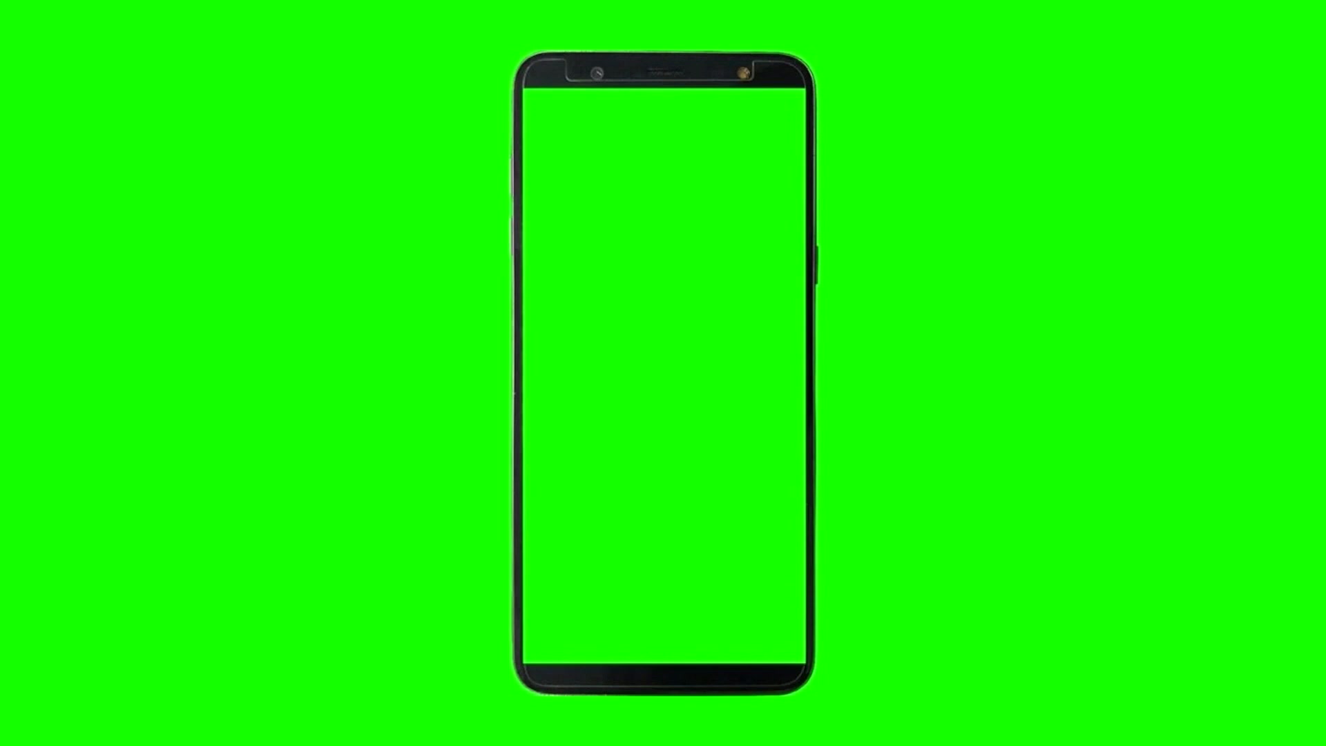 【绿幕素材】智能手机外观绿屏无版权无水印[1080p hd]绿幕抠像大雨