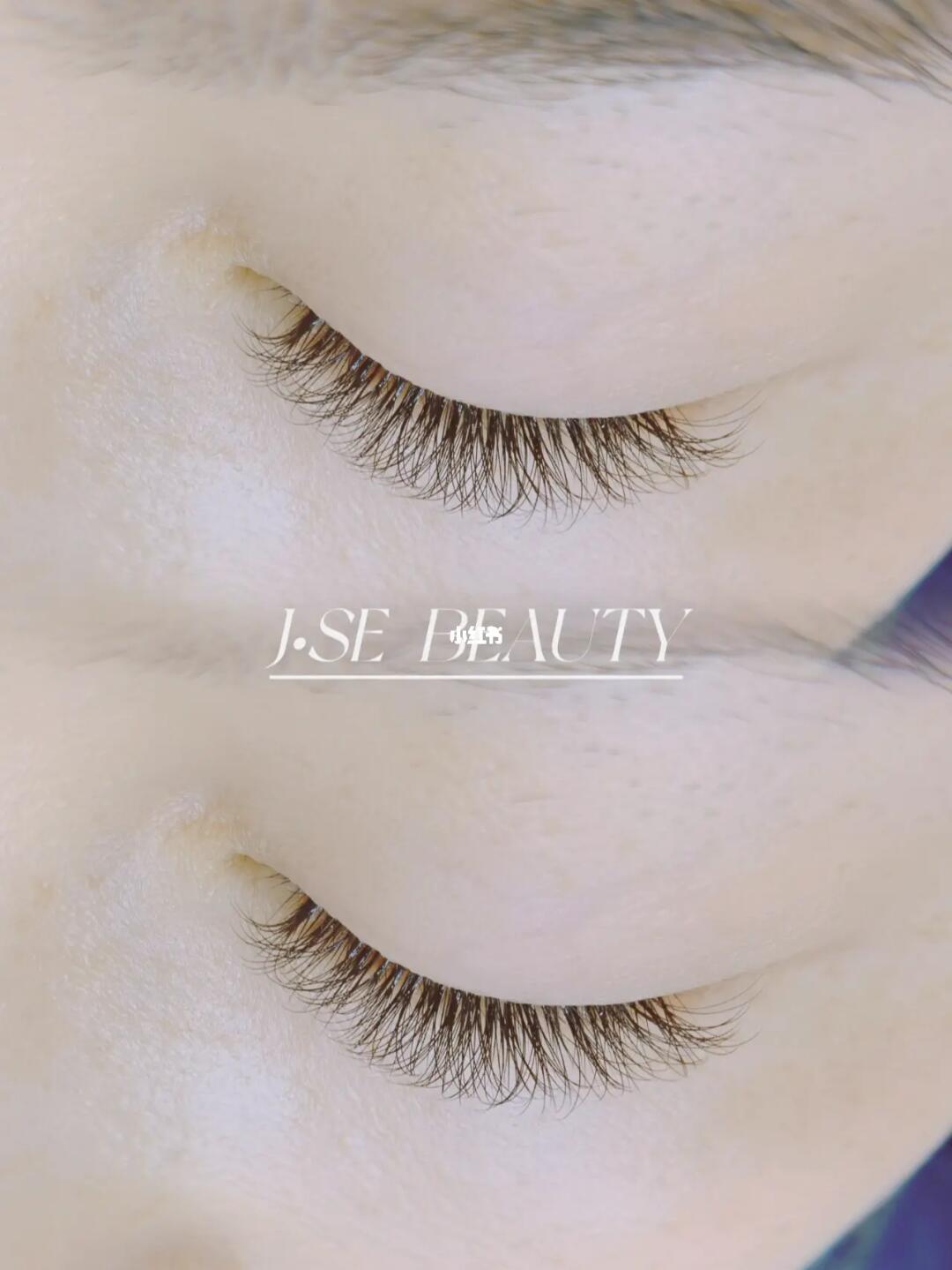 黑茶色自然款开花美睫