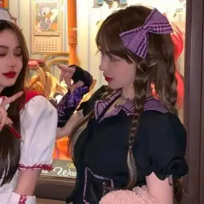 超仙双人互撩闺蜜头像图片