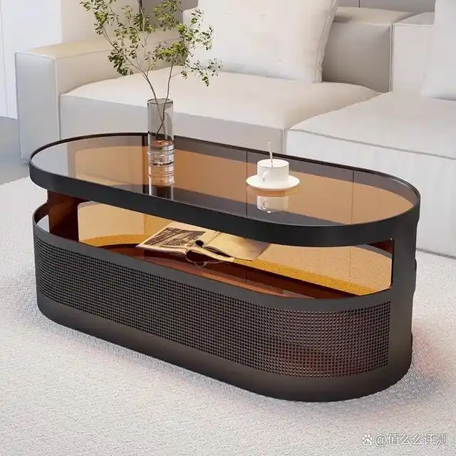 2024年的新款茶几,以轻奢家居为设计理念,是客厅的理想选择.