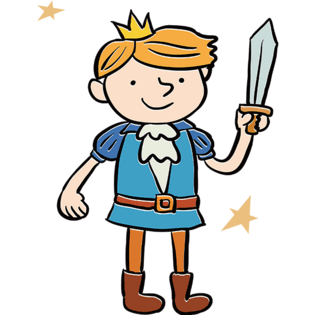 拿着宝剑的王子