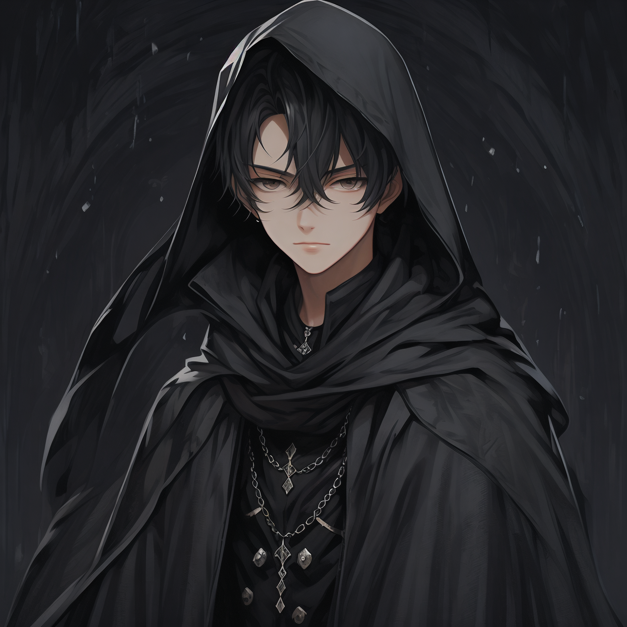 男生必备!黑暗系冷酷头像99 这种黑暗系冷酷头像,真的太适合男生了!