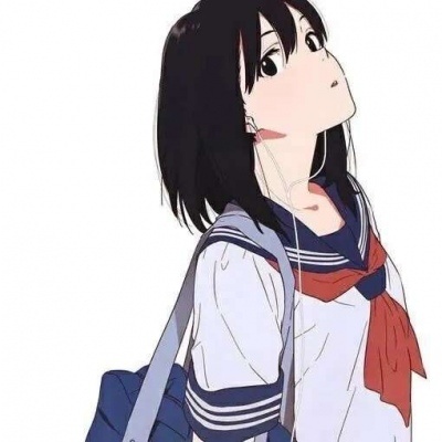 小清新气质动漫女头