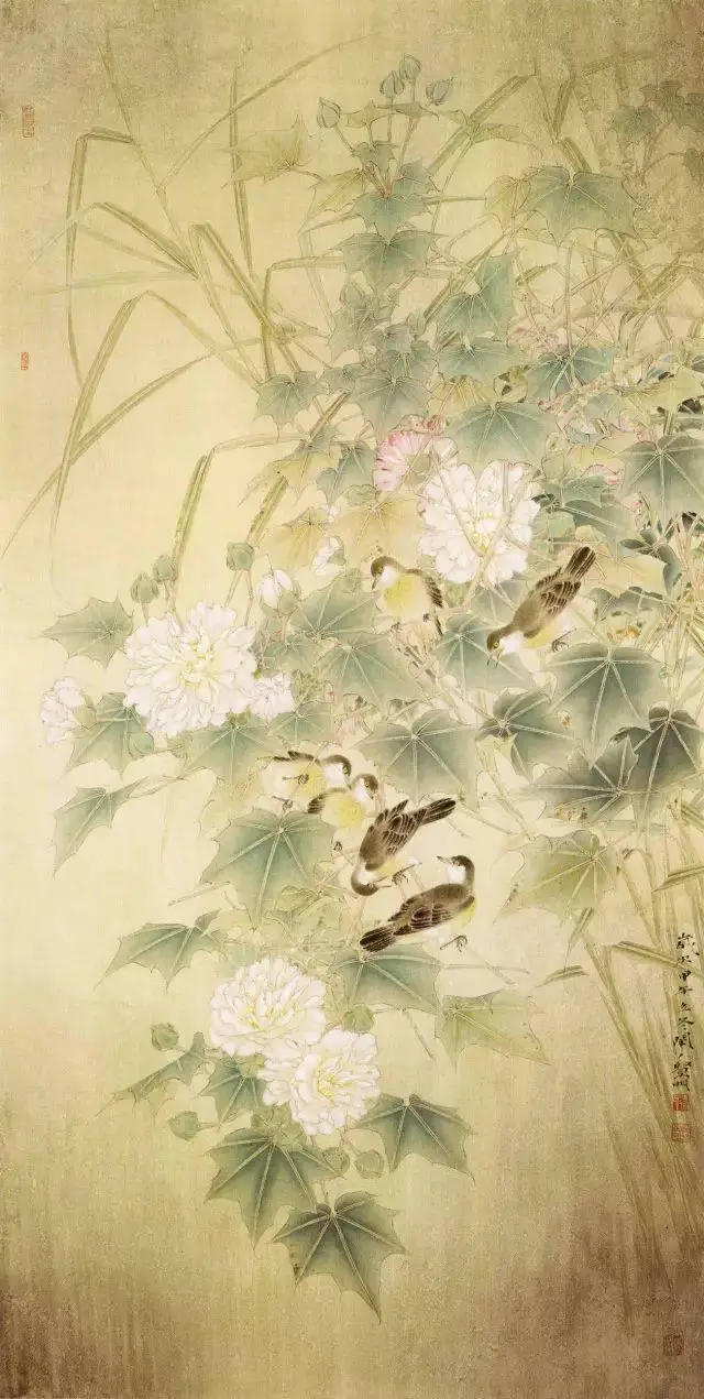 张贤明工笔花鸟画欣赏,惊艳了双眼!_全国_中国画_当代