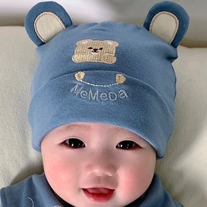 女宝宝春季帽子春秋薄款两三四个月婴儿春款男孩0春天3可爱4超萌6